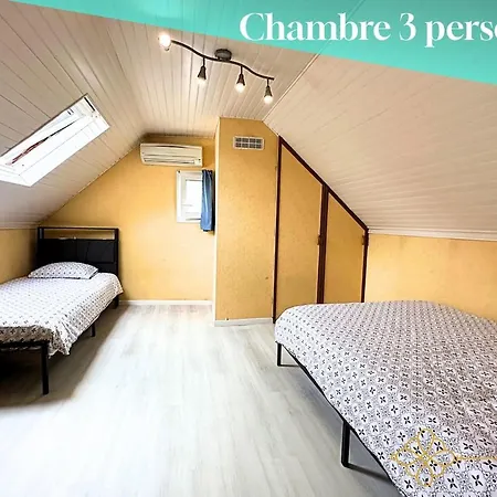 度假居 Charmante Maison 7 Personnes A *