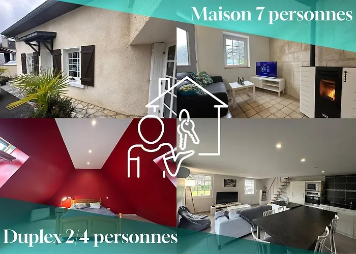Charmante Maison 7 Personnes A Ogeu-les-Bains