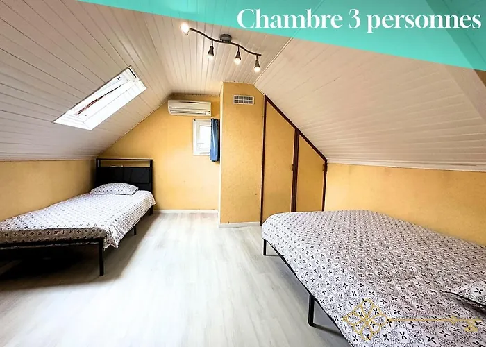 Nyaraló Charmante Maison 7 Personnes A *